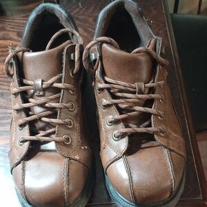 Men's Brown Leather Sneakers
